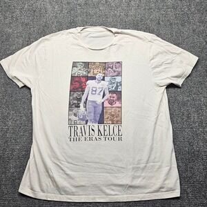 Travis Kelce The Eras Tour Graphic T-Shirt XXL Stanley Stella Organic Cotton